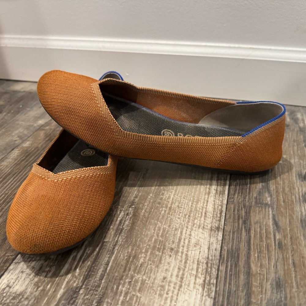 Orange Women's Flats